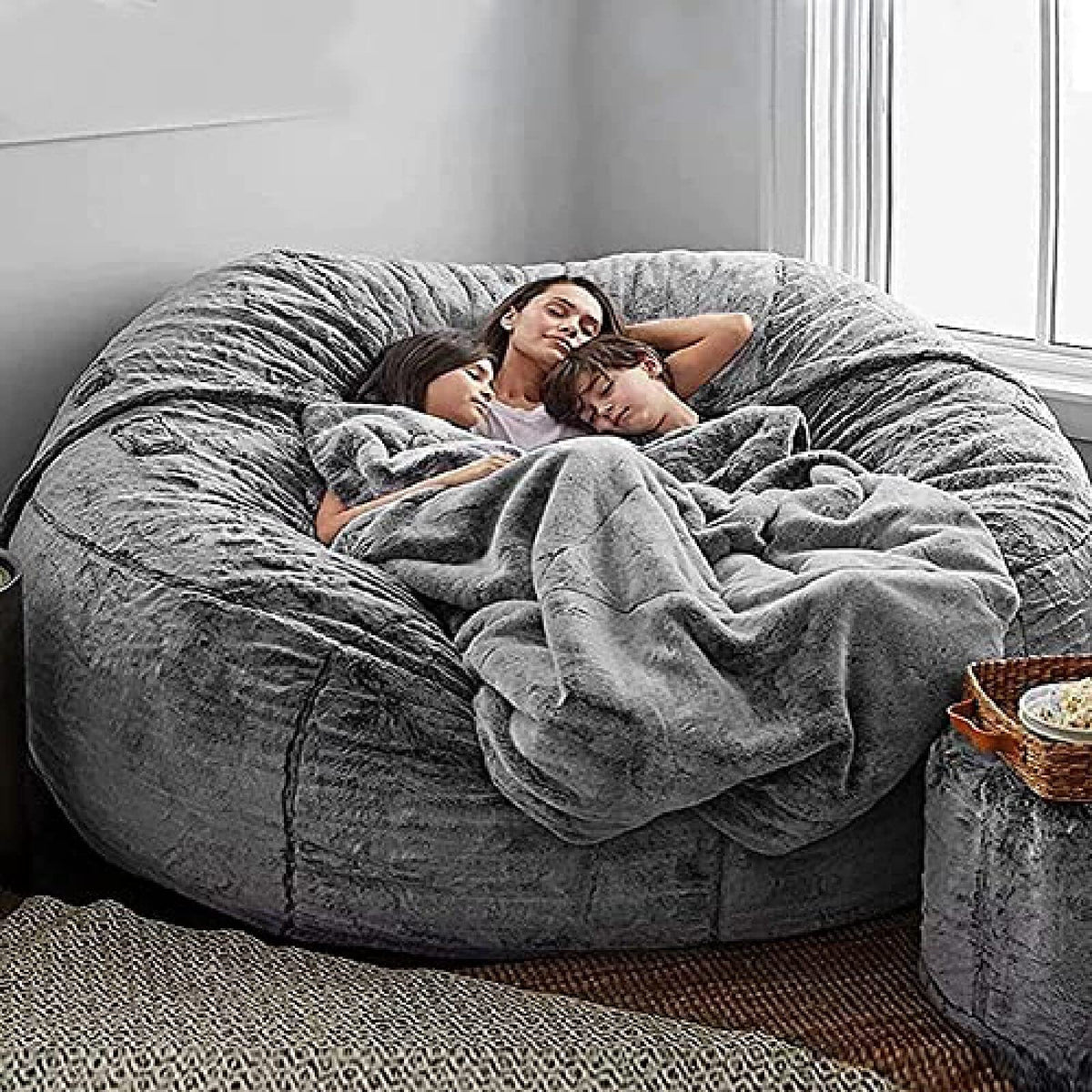 Yellow 6FT Bean Bag Chair Cover B3500
