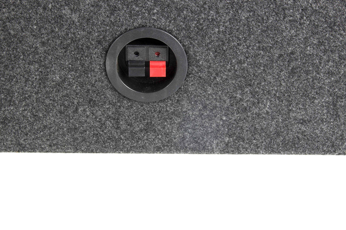 Single 12-Inch Sealed Car Audio Subwoofer Box J893