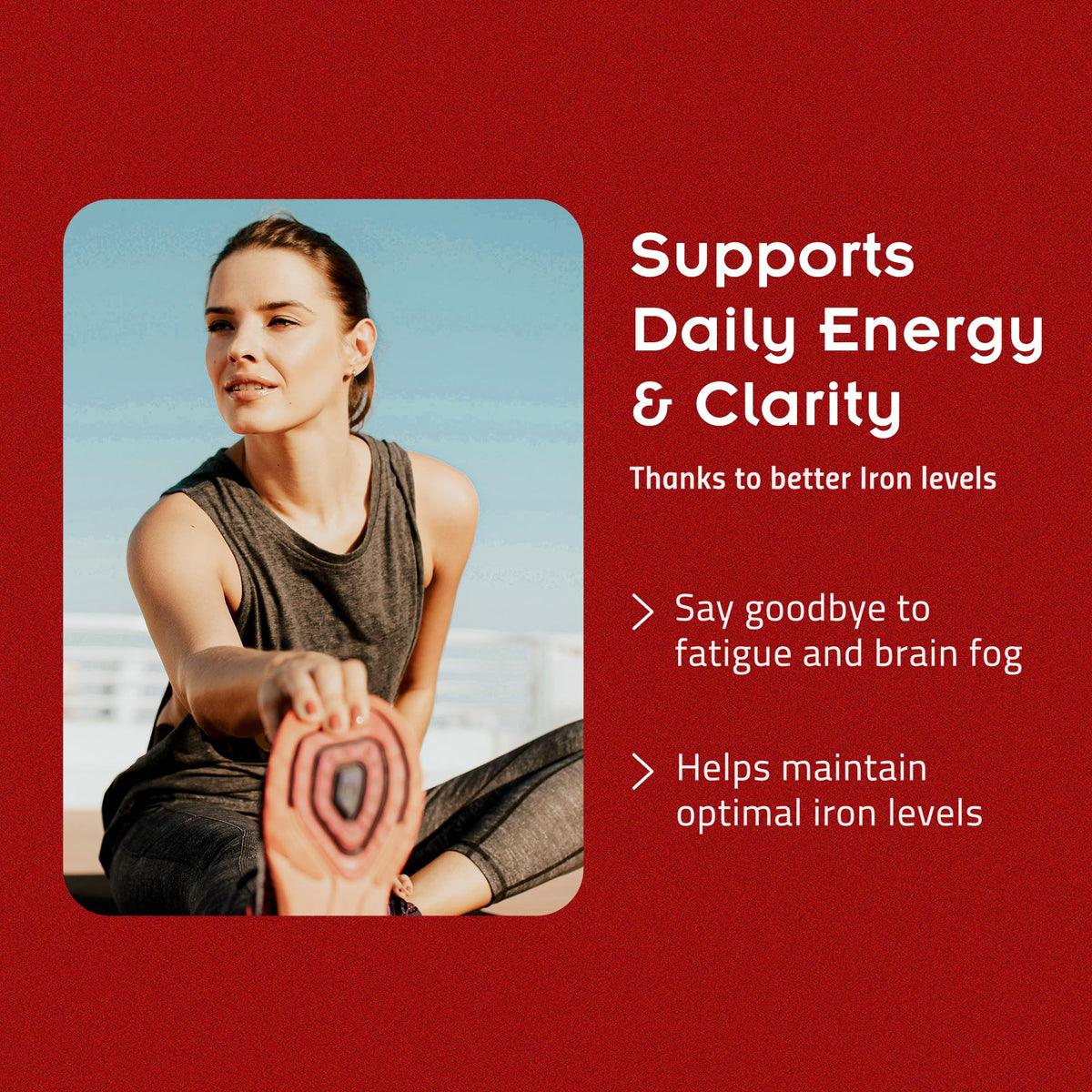 Iron Supplement with Vitamin C, 30ct O150837