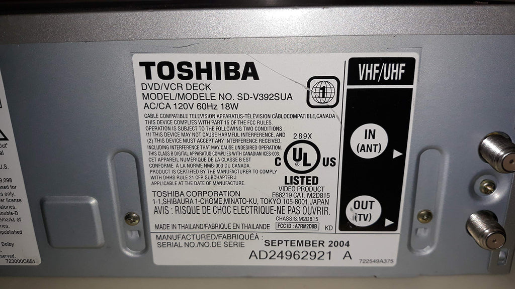 DVD/VCR Combo, Silver U6740