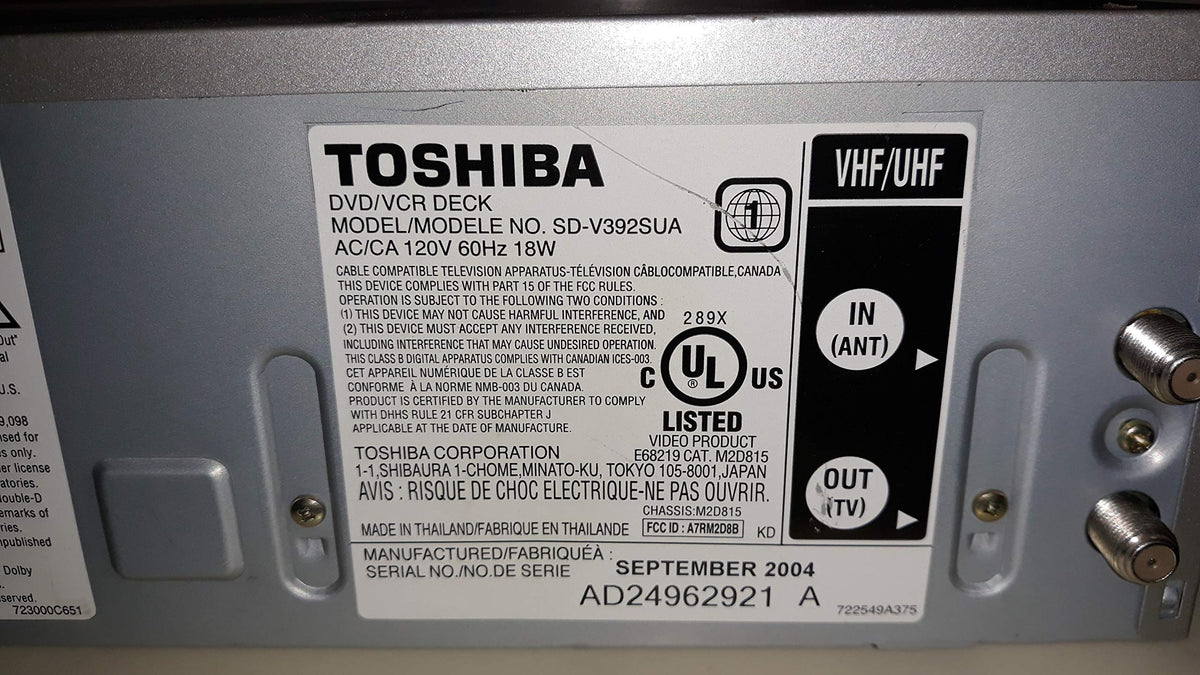 DVD/VCR Combo, Silver U6740